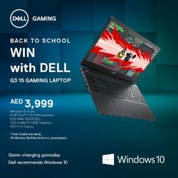 Dell G3 15 Gaming Laptop Offer at Sharaf DG