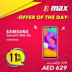 Samsung Galaxy M22 Smartphone Offer at Emax