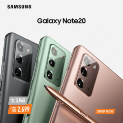 Samsung Galaxy Note 20 256GB, 5G Smartphone Best Offer at Axiom