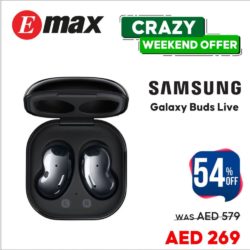 Samsung Galaxy Buds Live Offer at Emax