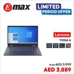 Lenovo Yoga 6 Laptop Offer at Emax