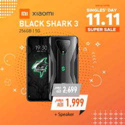 Xiaomi Black Shark 3, 256GB, Midnight Black 5G Smartphone Offer at Axiom