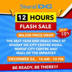 Year end Sale at Sharaf DG