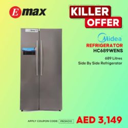 Midea Refrigerator Offer at Emax