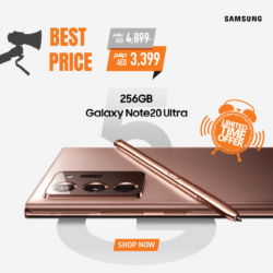 Samsung Galaxy Note 20 Ultra 256GB 5G Smartphone Offer at Axiom