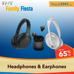 Headphones & Earphones Offer at Sharaf DG