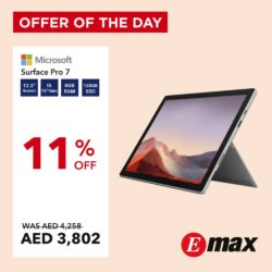 Microsoft Surface Pro 7 Offer at Emax