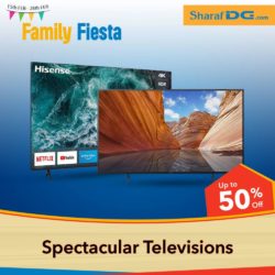 Spectacular Televisions Up to 50% Off at Sharaf DG