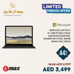 Microsoft Surface 3 Laptop  15 Inch Offer at Emax