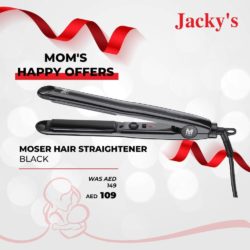 Moser Hair Straightener Offer at Jacky's