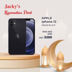 Apple iPhone 12 256GB Black Offer at Jacky's