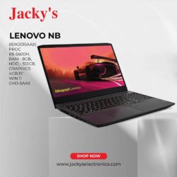 LENOVO NB 15 Inch  PROC - R5-5600H  WIN 11 Laptop Offer at Jacky's