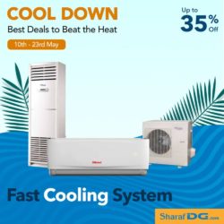 Air Conditioners Best Offers at Sharaf DG