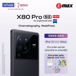 Pre Order Vivo X80 Pro 5G Smartphone at Emax