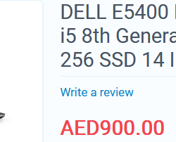 DELL_E5400_Renewed_Laptop_i5_8th_Generation_8GB_RAM_Best_Offer_in_Dubai